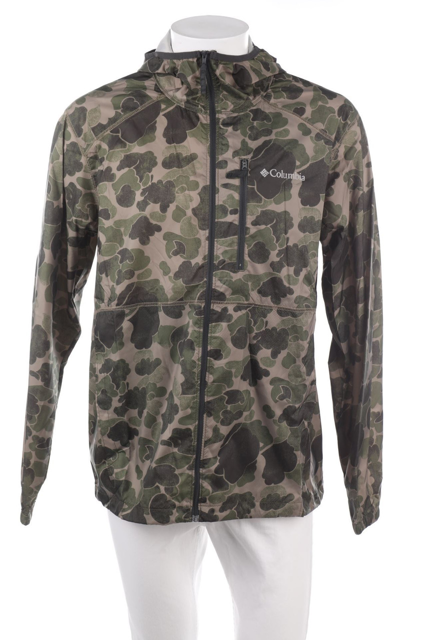 Columbia - Regen-Jacke mit Print - L