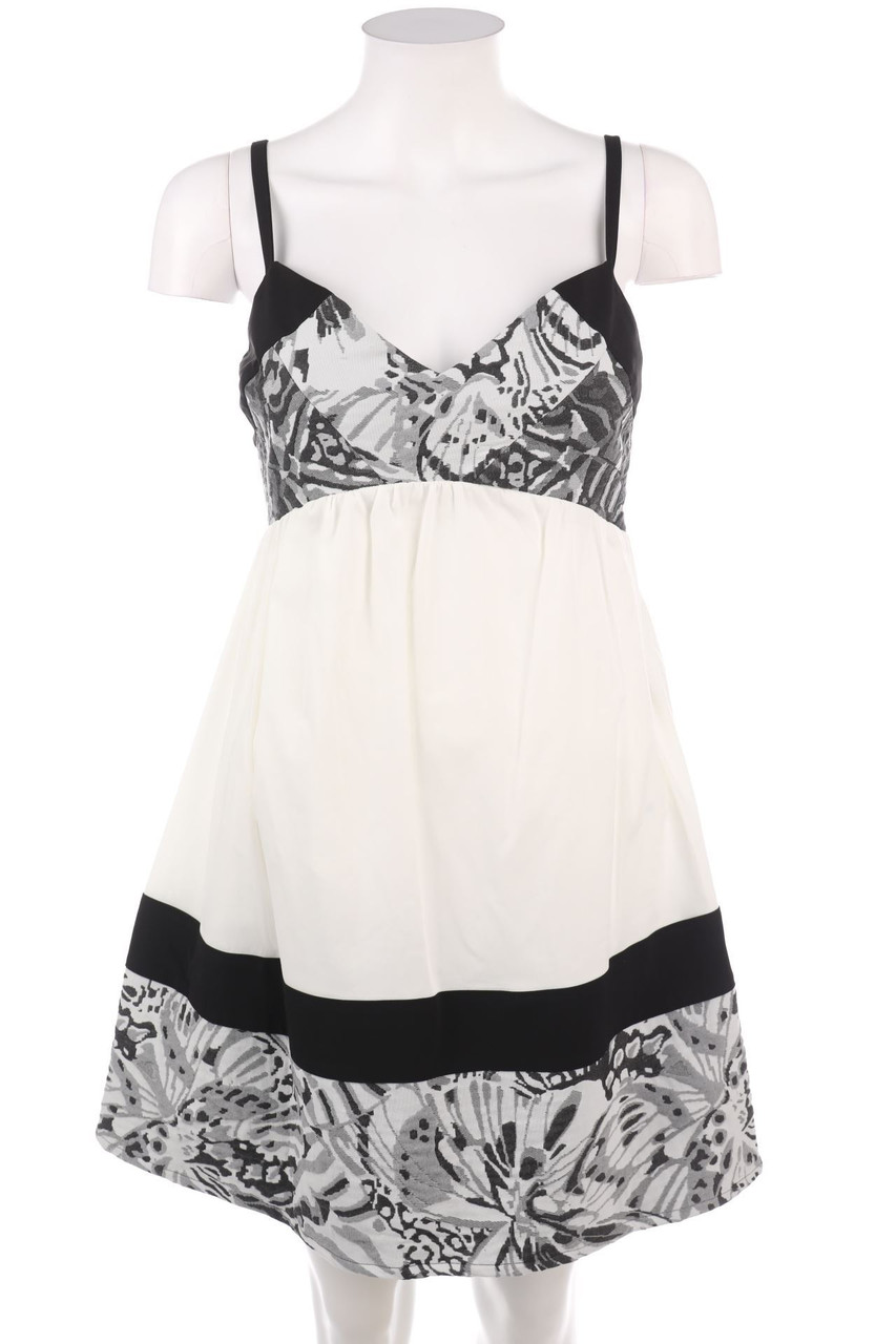 PIANURASTUDIO - Party-Kleid mit Blumen-Print - D 34