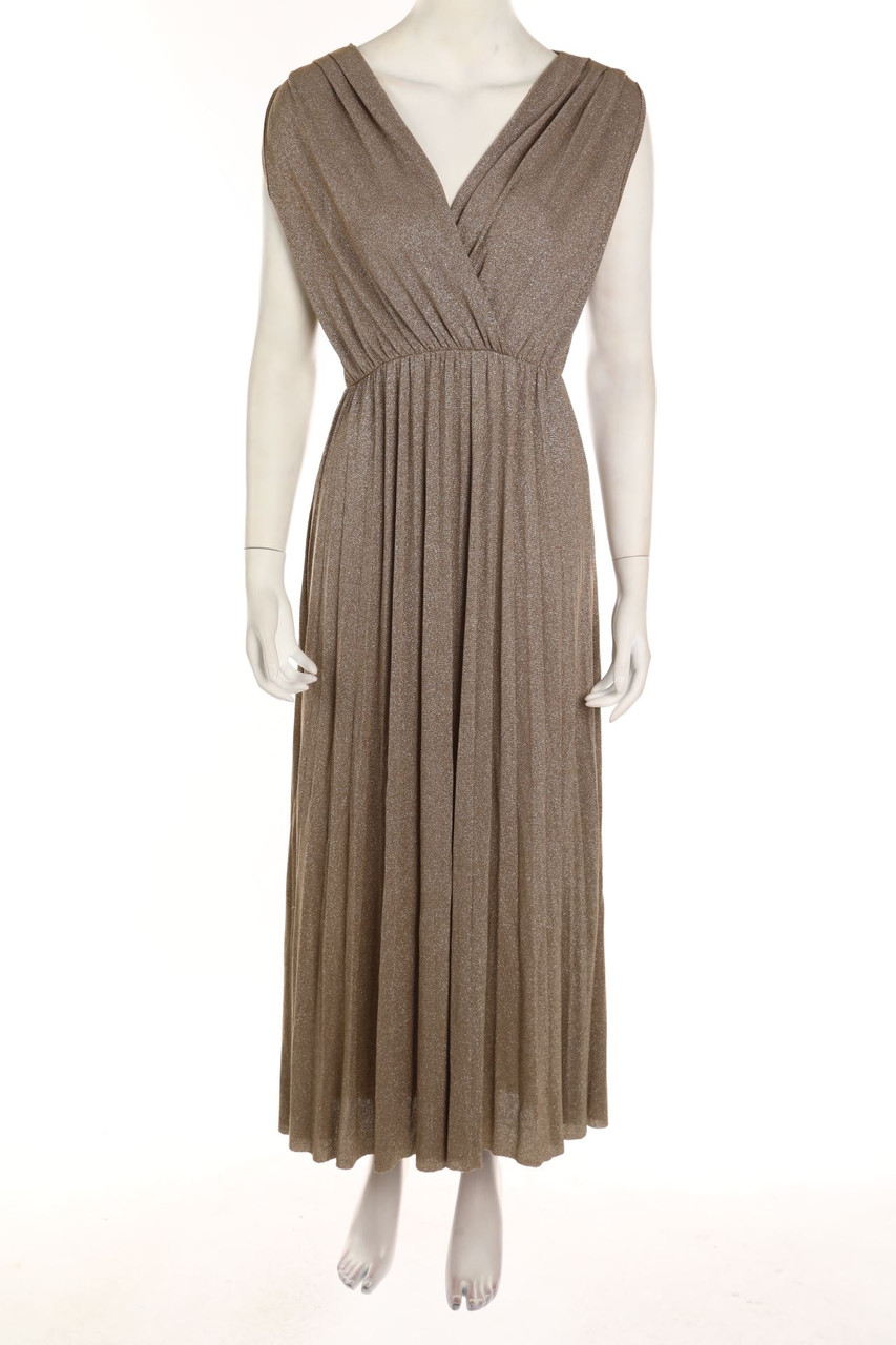 NEW COLLECTION - Maxi-Abendkleid mit Glitzer - D 42