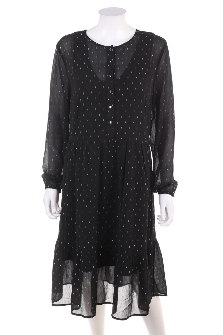 TCHIBO - Midikleid mit Glitzer - XL