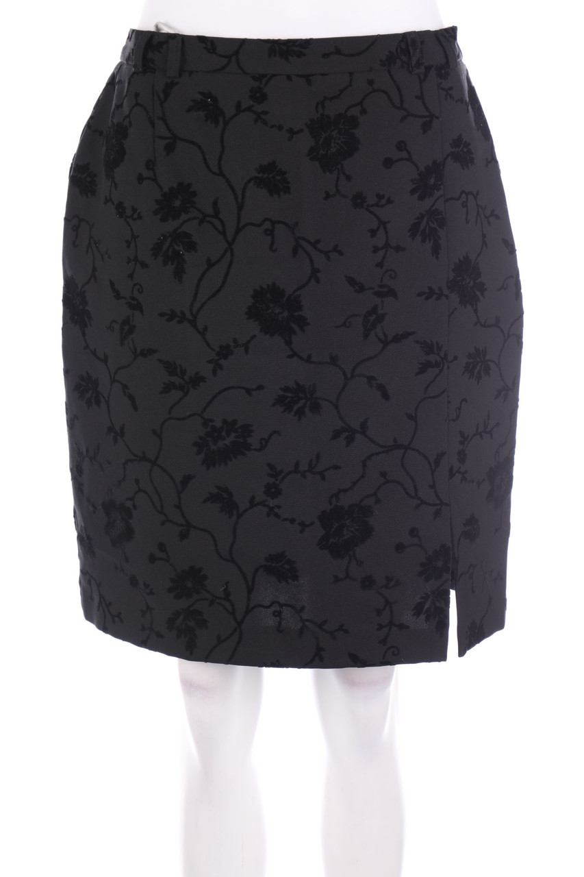 Ohne Label - Rock mit floralem Muster - XL