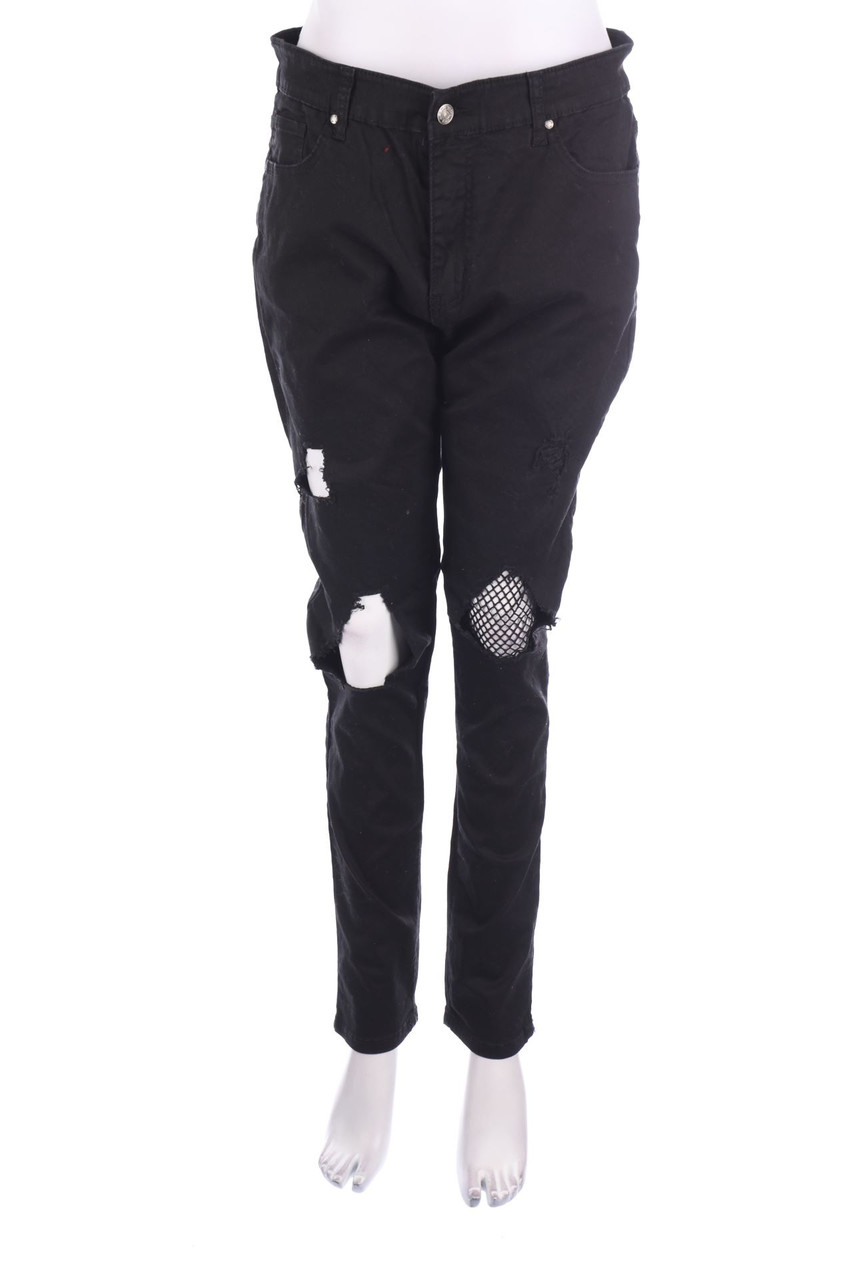 Rose Player - Destroyed Skinny-Jeans - 3XL