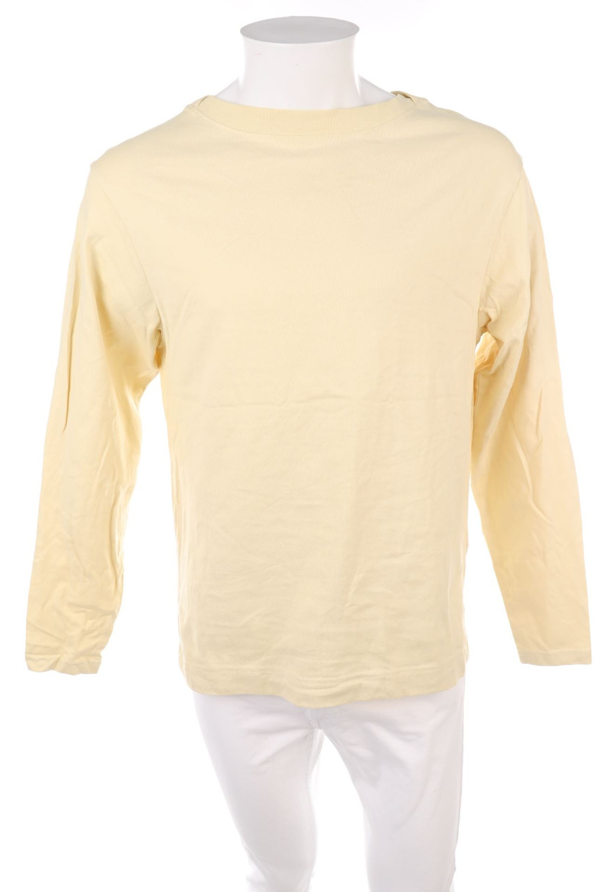 ZARA - Longsleeve-Shirt aus Baumwolle - S