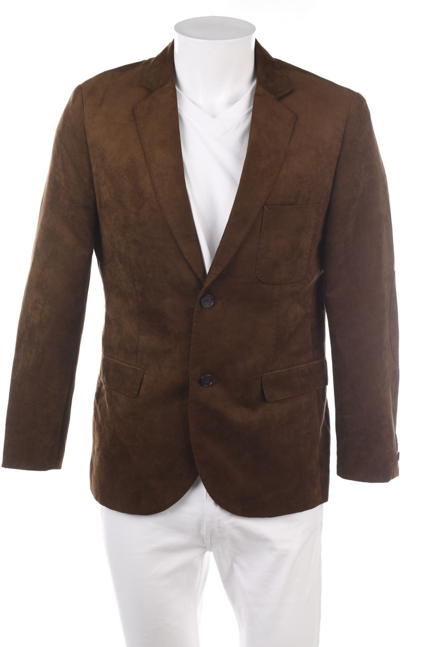 DEVRED 1902 - Sakko aus Kunstleder mit aufgesetzten Taschen - 48