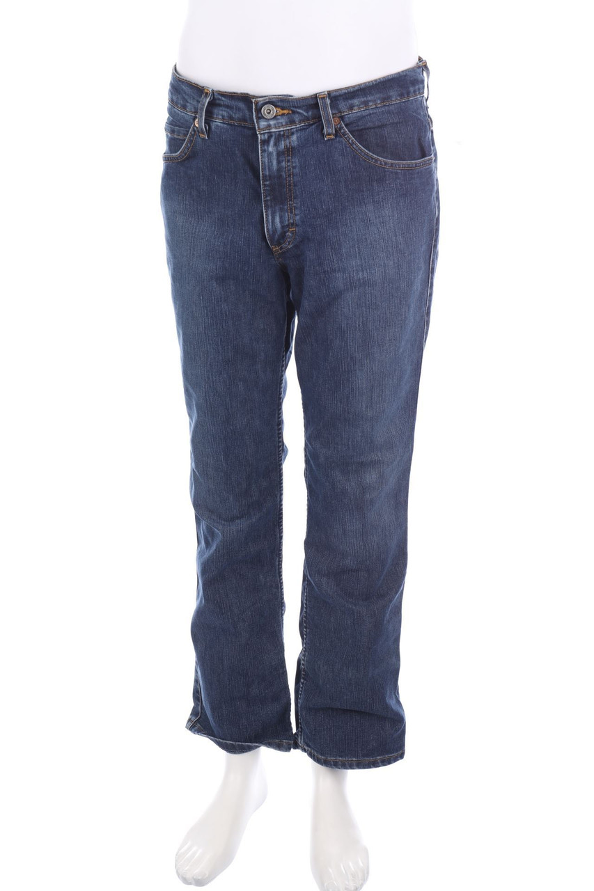 MUSTANG - Used Look Straight Cut Jeans - W35
