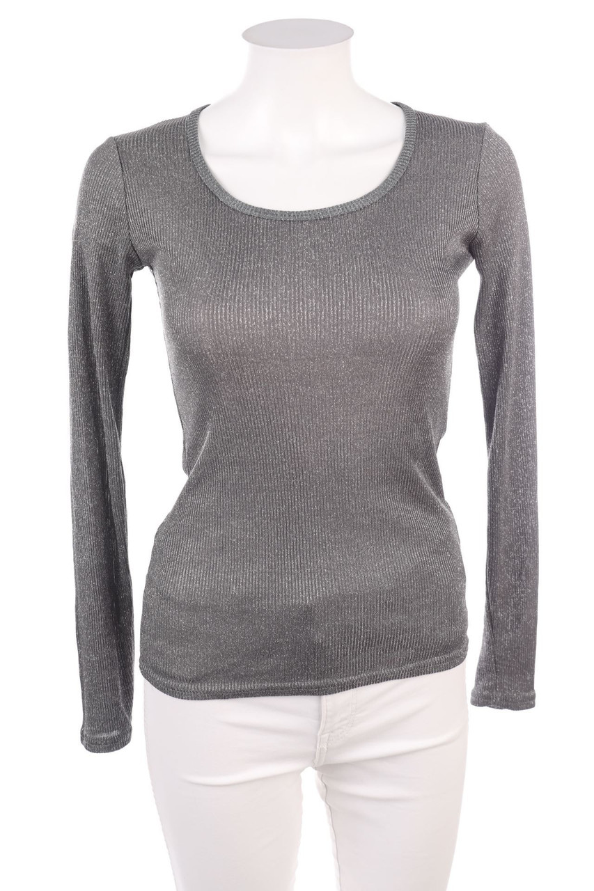 Zagora - Glitzer-Longsleeve-Shirt - S