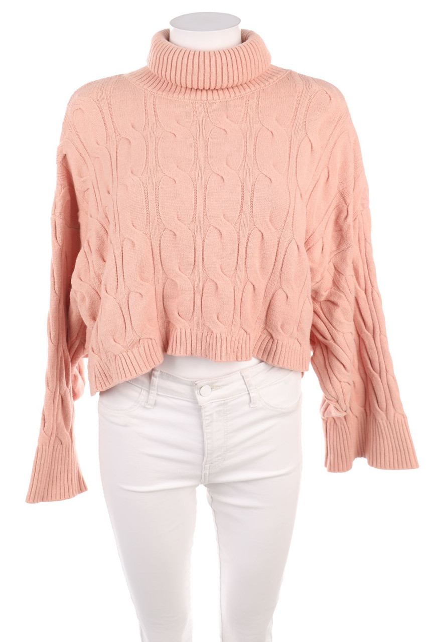 Ohne Label - Oversize-Strick-Pullover - S