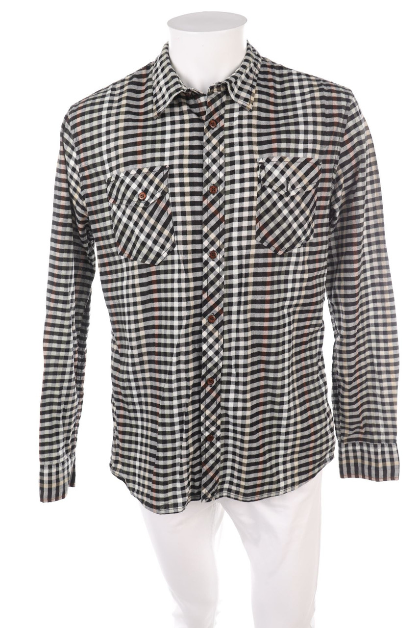 FSBN - Baumwoll-kariertes Hemd - L