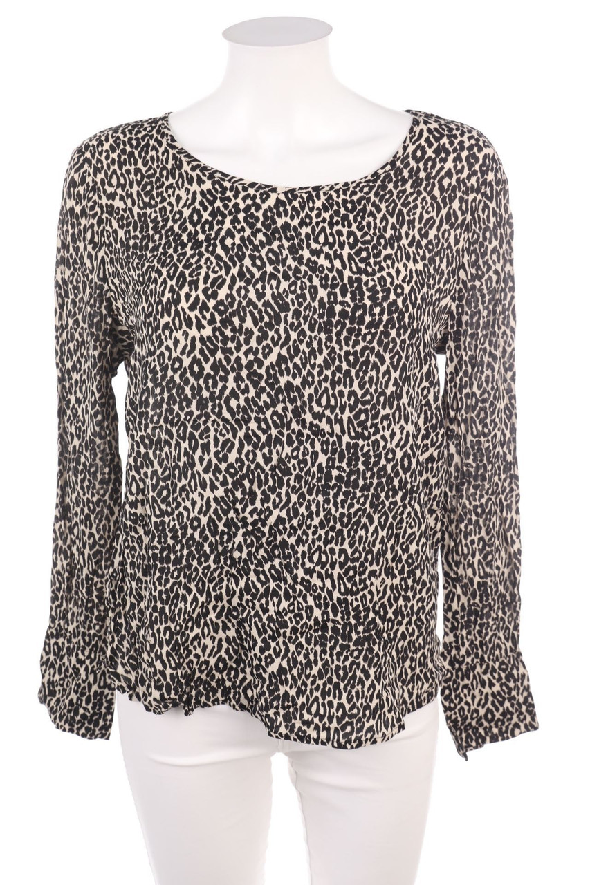 set - Bluse mit Leo-Print - L