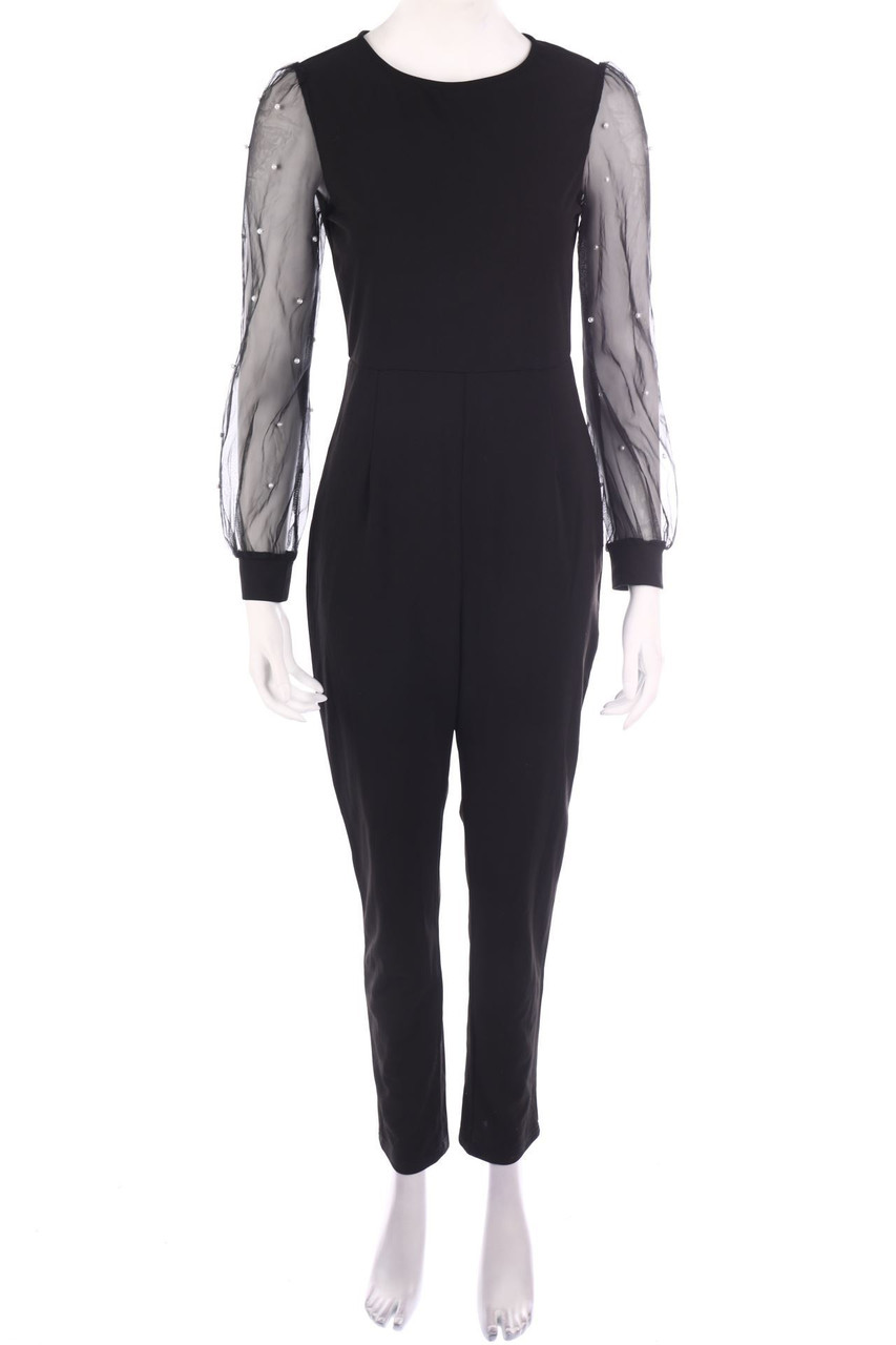 SHEIN - Jumpsuit mit Perlen - M