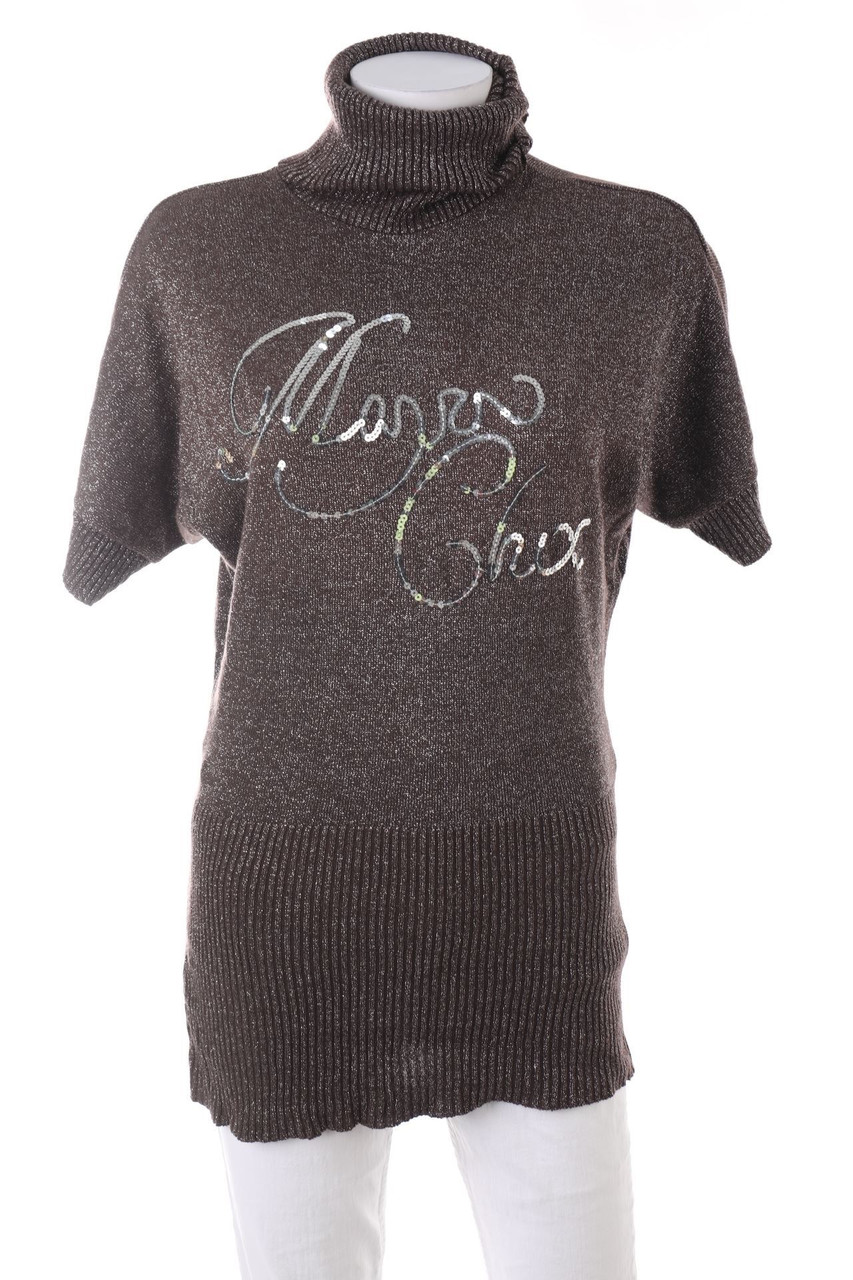Maya Chix - Strick-Pullover mit Pailletten - M