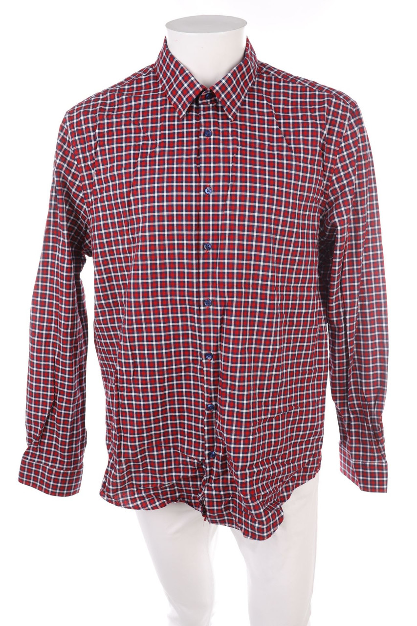 C&A - Baumwoll-kariertes Hemd - XL