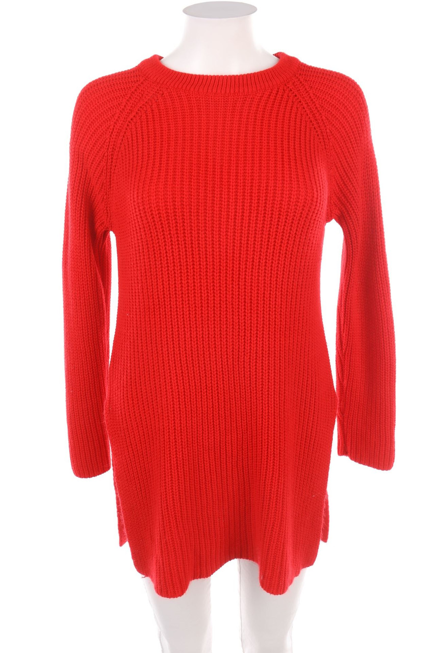 Ohne Label - Long-Strick-Pullover - L