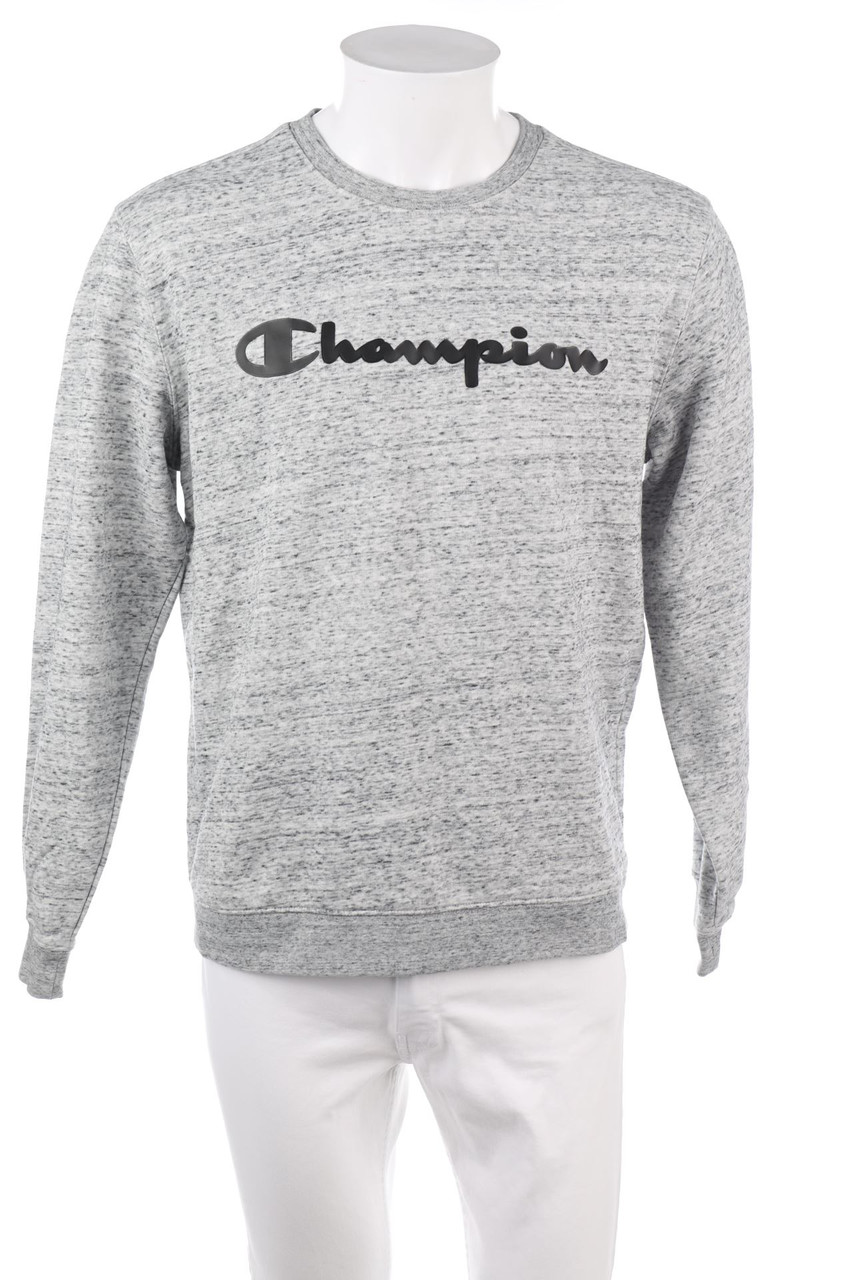 Champion - Sweatshirt mit Logo-Print - L