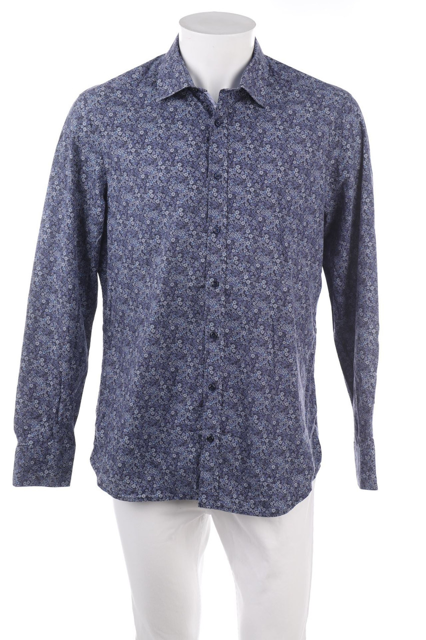 GLORIETTE - Hemd mit Blumen-Print - 42