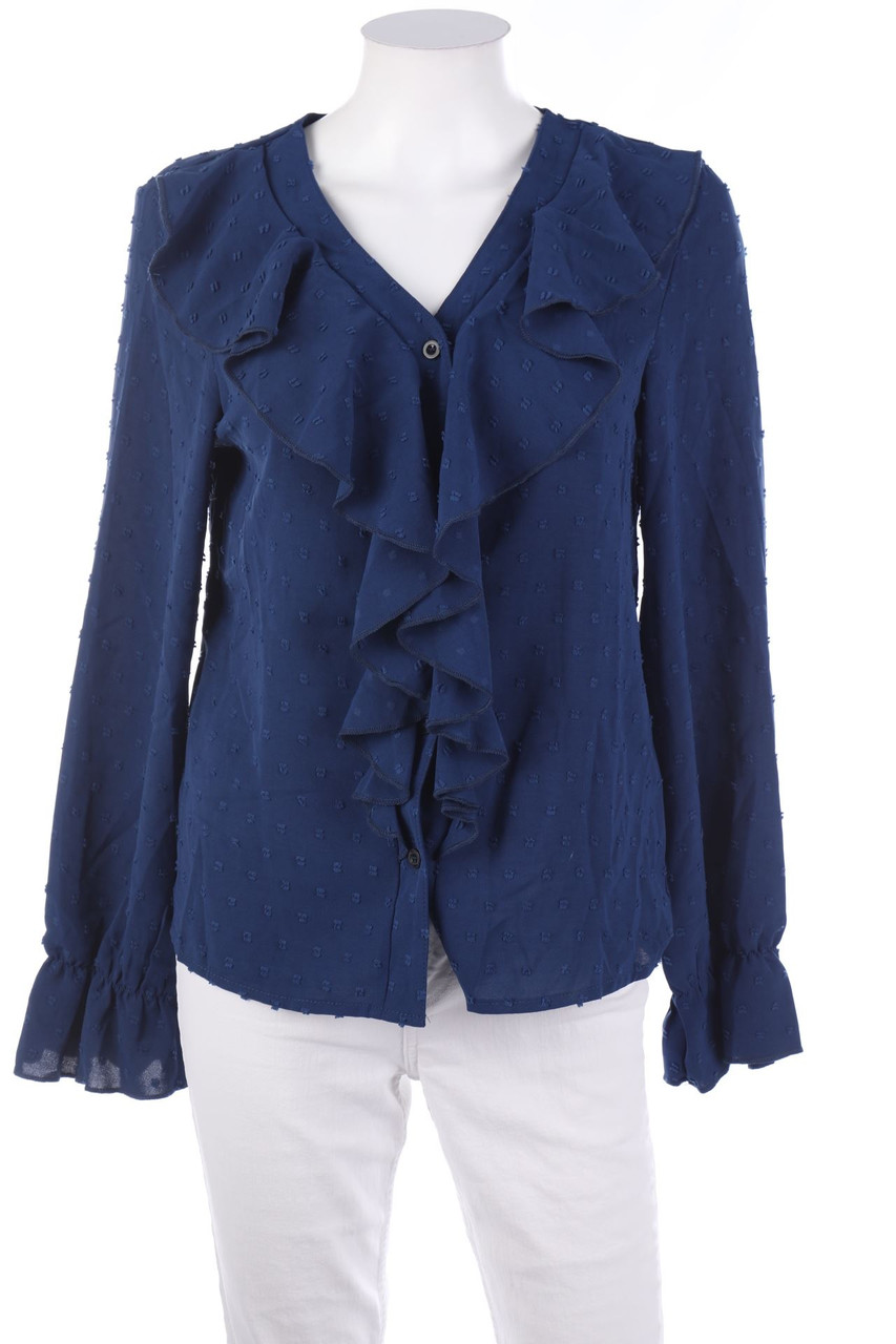 Ohne Label - Volant-Bluse - S