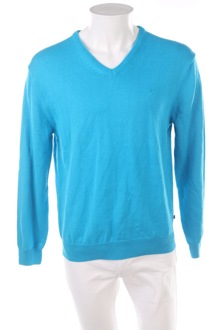 Paul R. Smith - V-Neck-Pullover mit Logo-Stickerei - M