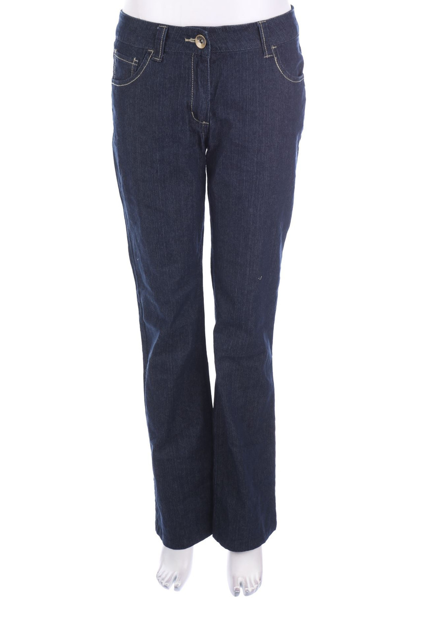 SECONDHAND - Dark Denim Straight Cut Jeans - L