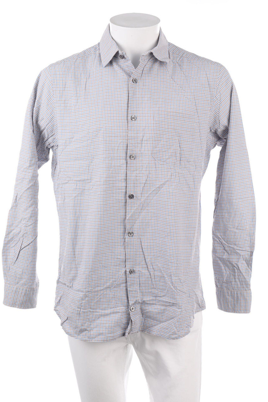 MANOR man - kariertes Hemd - M