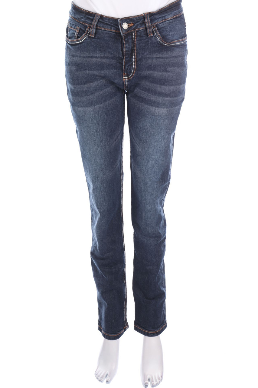 John Baner - Used Look Straight Cut Jeans - M