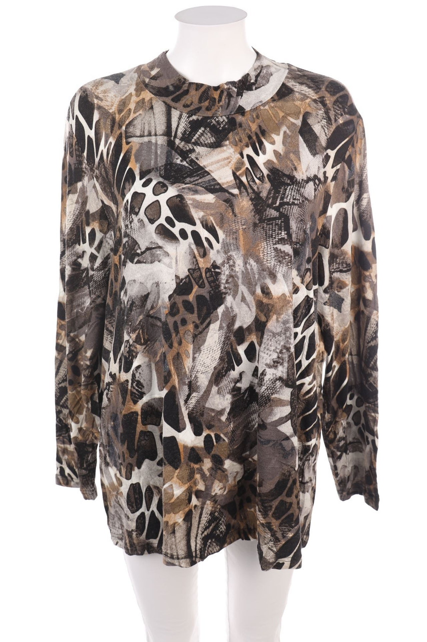 Ohne Label - Print-Longsleeve-Shirt - D 52