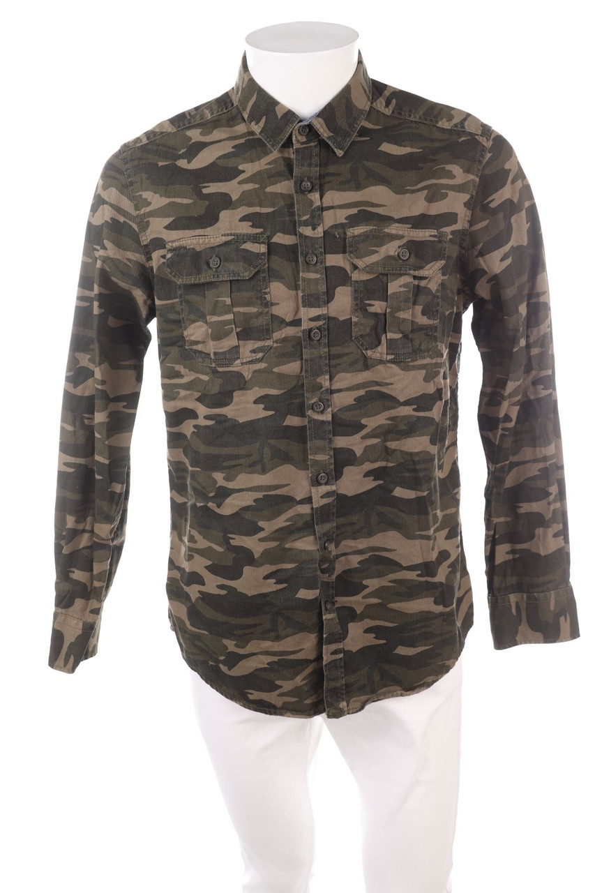 17&CO. - Hemd mit Camouflage-Print - L