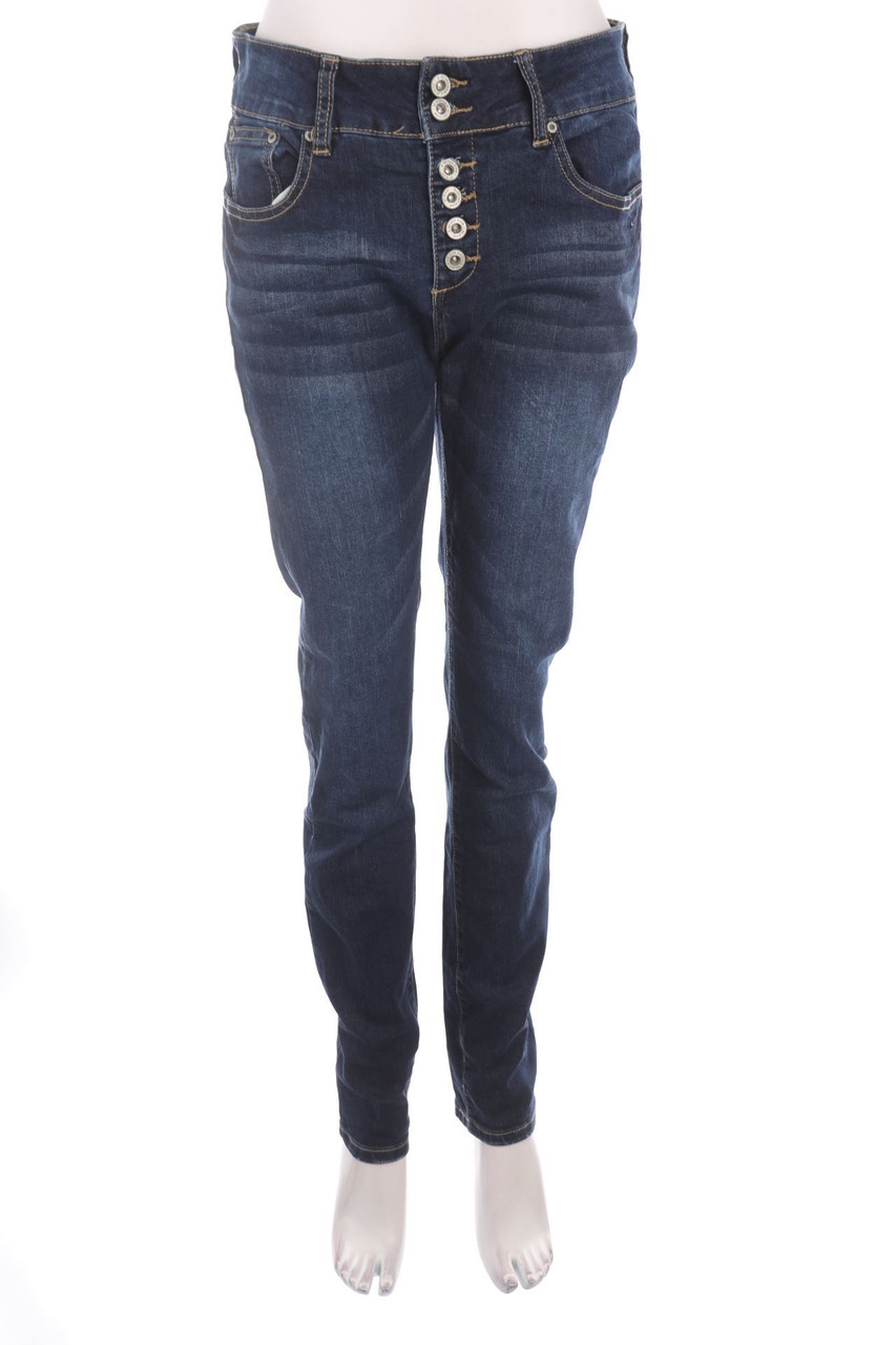 BLIND DATE - Used Look Skinny-Jeans - W28