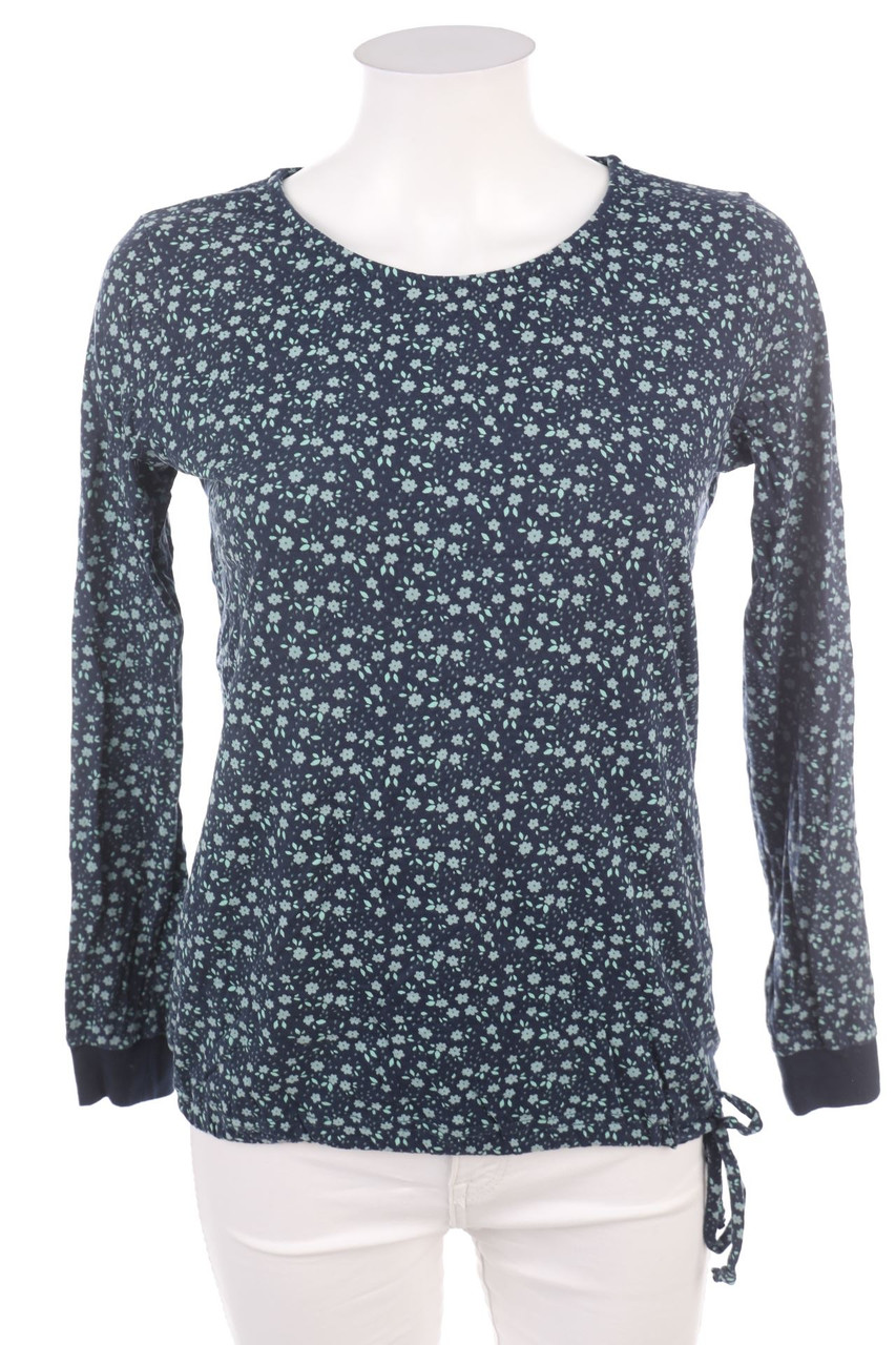 G!na - Longsleeve-Shirt mit Muster - S