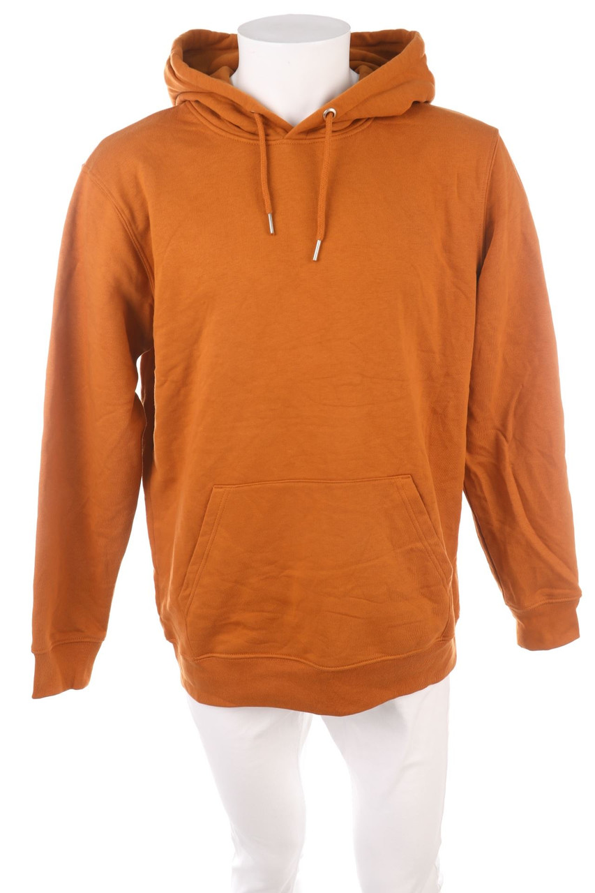Ohne Label - Basic-Kapuzen-Pullover - L