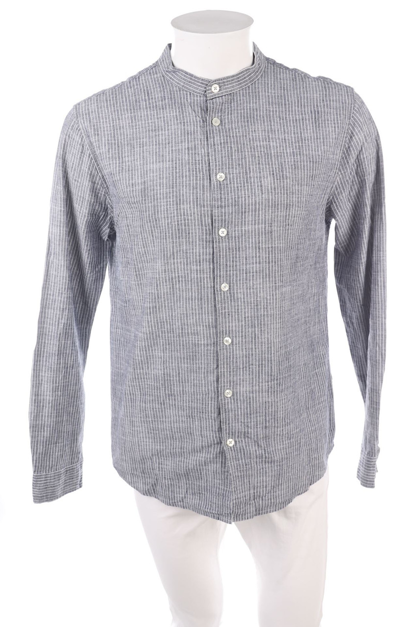 KAUF DICH GLÜCKLICH - gestreiftes Hemd aus Baumwolle - XL