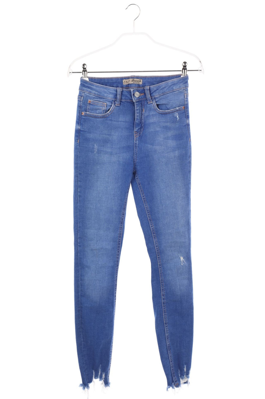 Denim & Co. - Used Look Skinny-Jeans - S