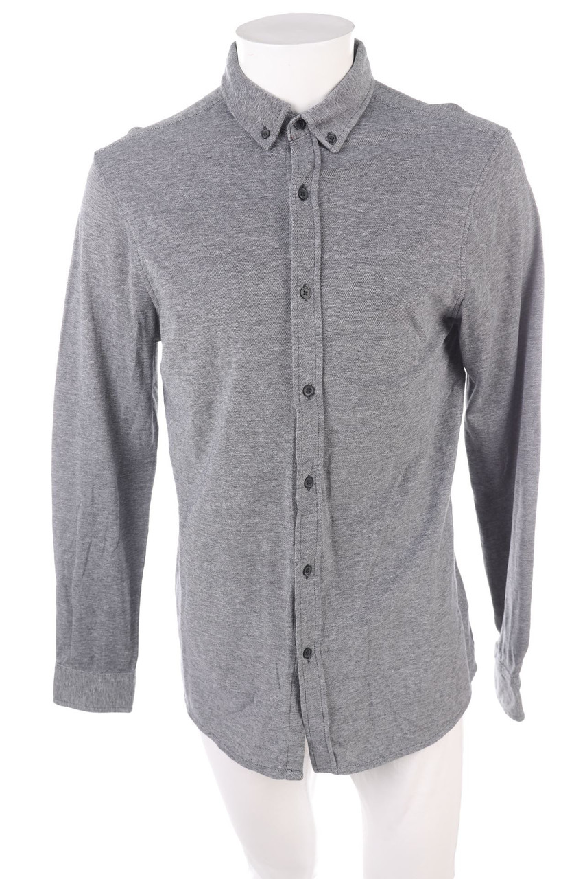 LIVERGY - Button-down-Hemd aus Baumwolle - L