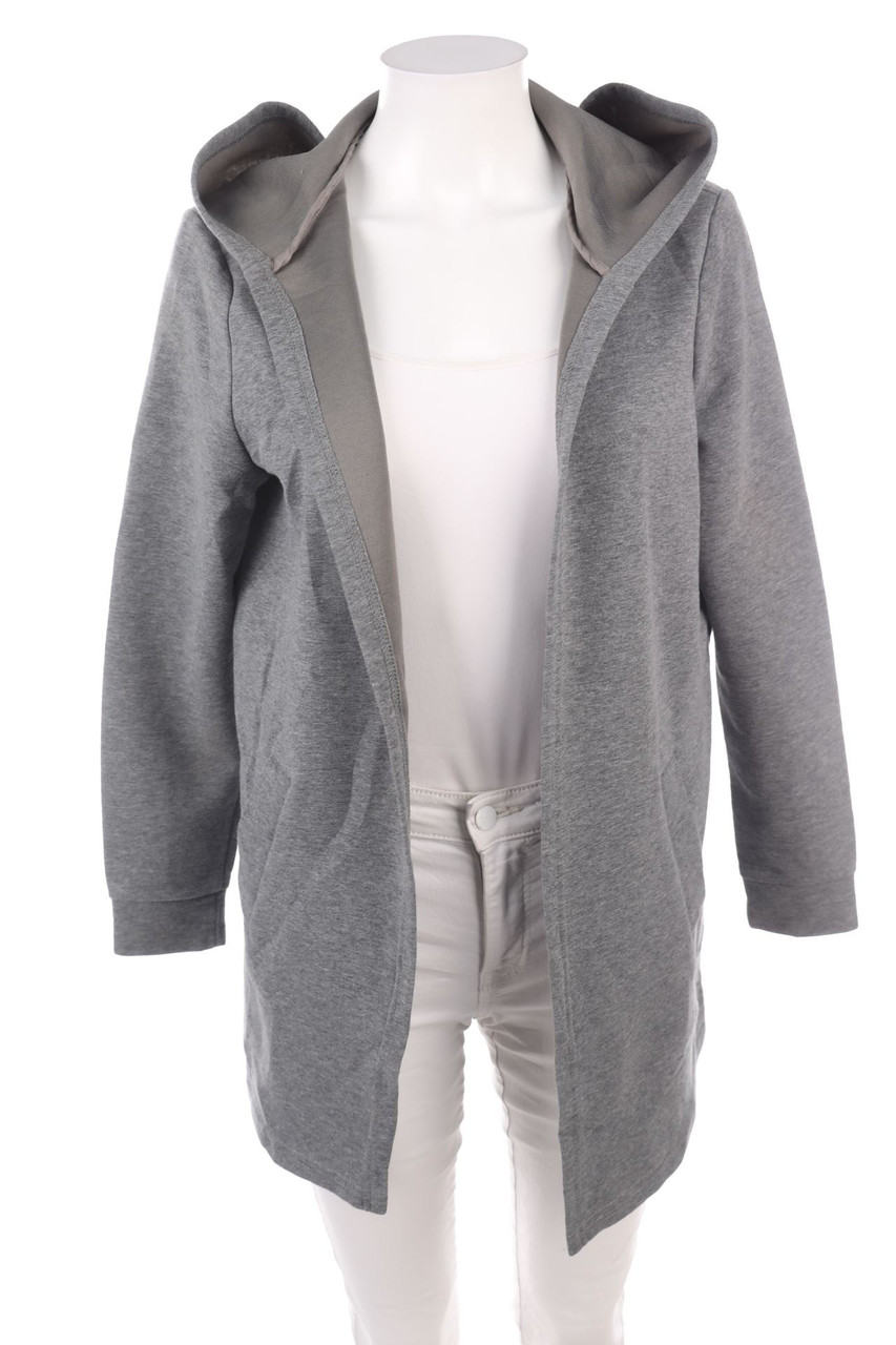 Noisy May - Jersey-Cardigan mit Kapuze - M