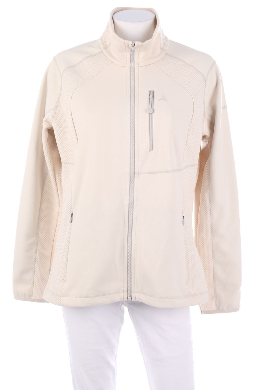 Schöffel - Trainingsjacke mit Logo-Stickerei - D 46