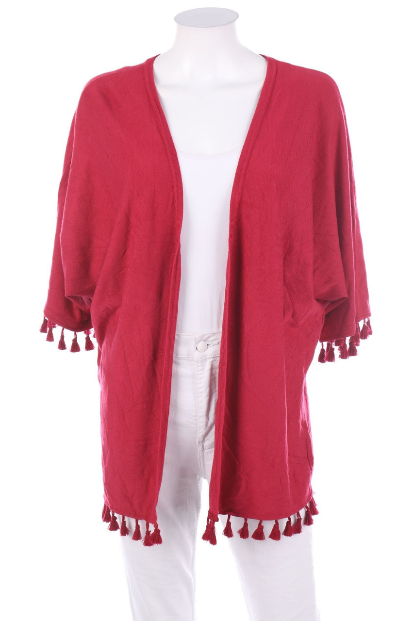 Ohne Label - Cardigan mit Fransen - ONE SIZE