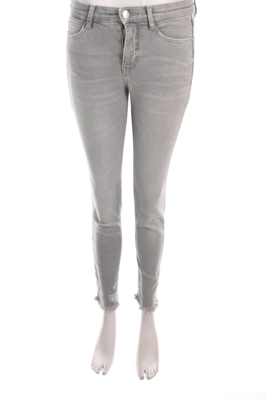 SECONDHAND - Distressed Skinny-Jeans mit Stretch - D 36-38