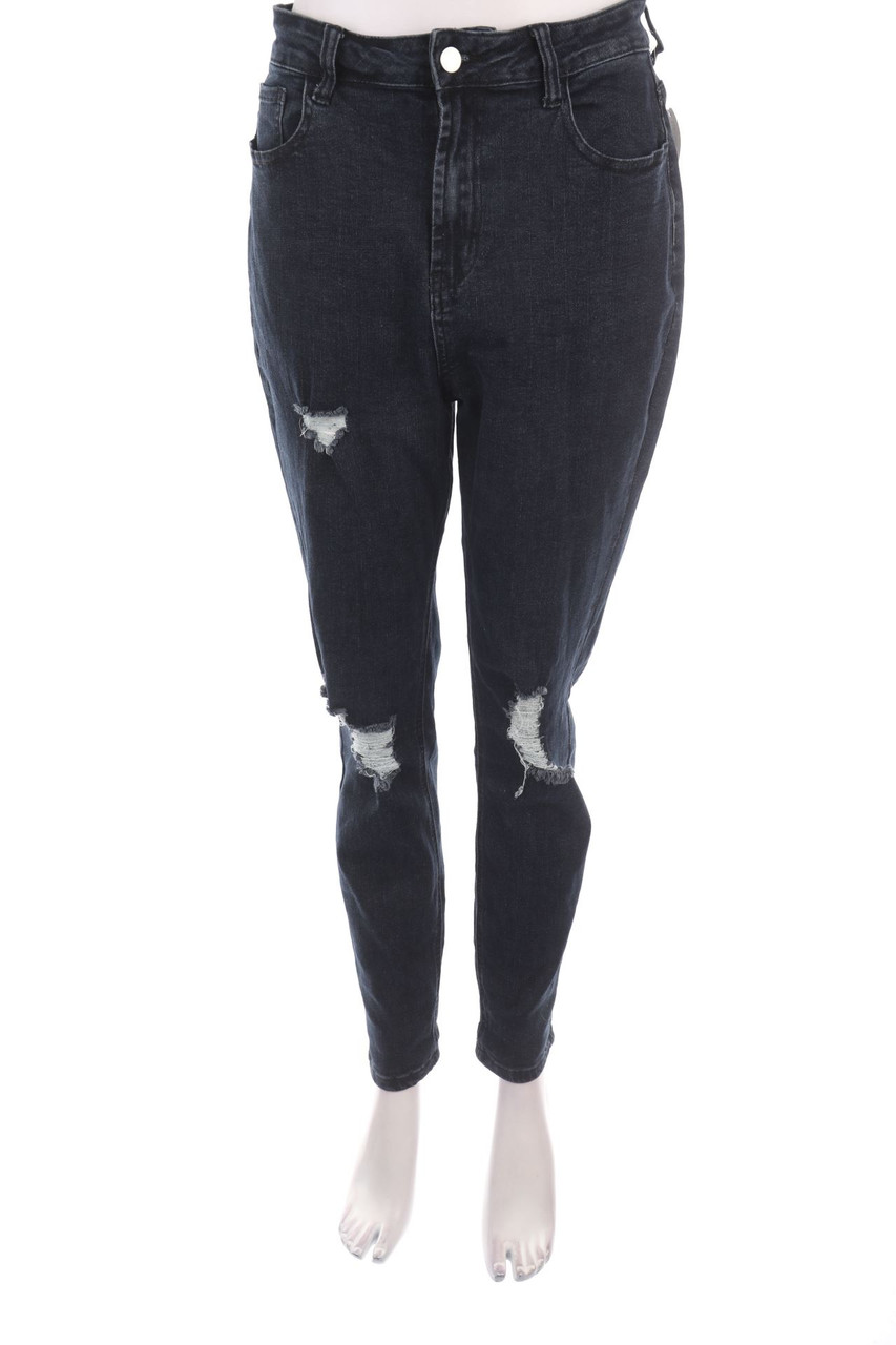 SHEIN - Distressed Skinny-Jeans - XL