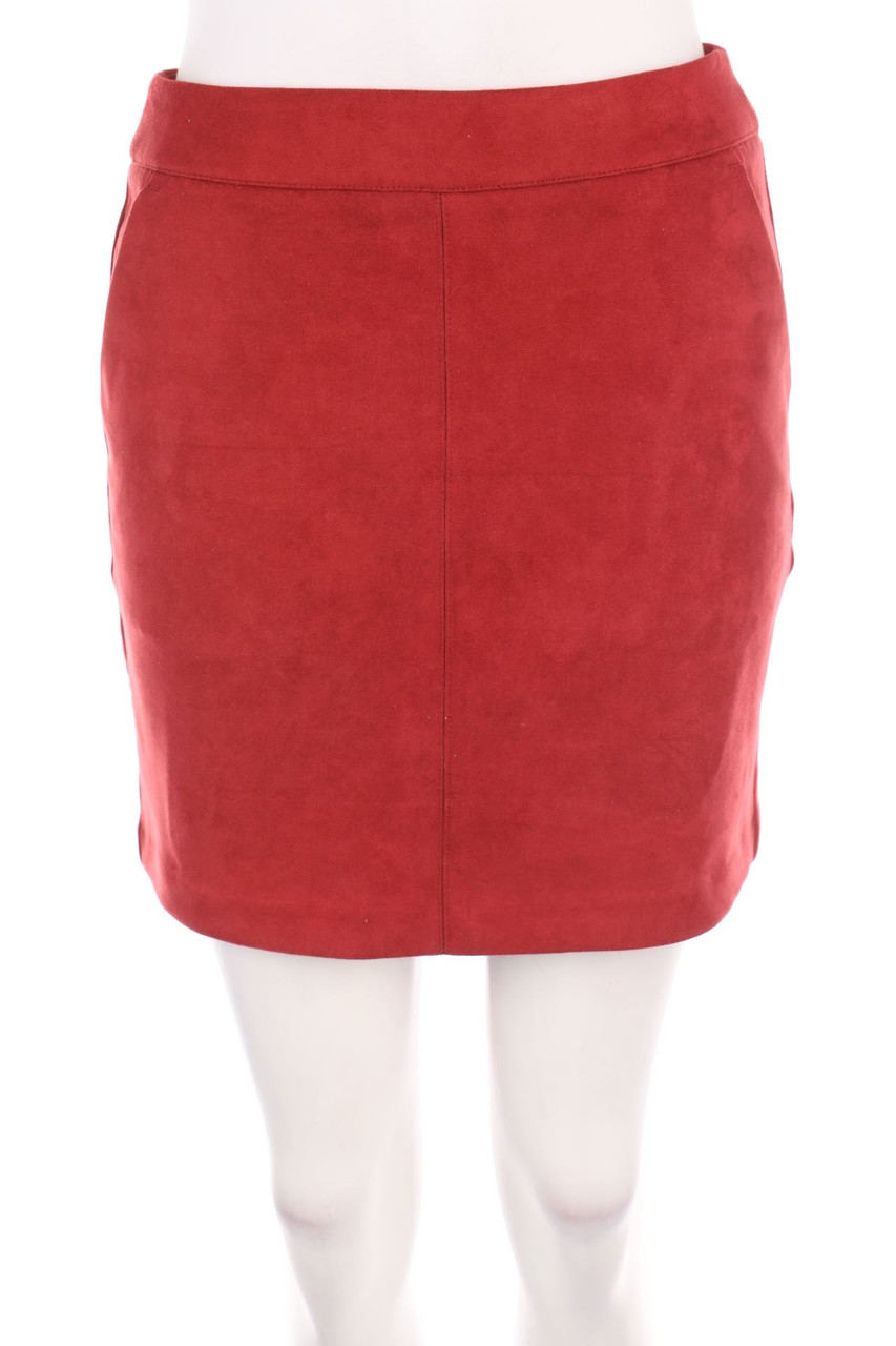 VERO MODA - Faux Leather-Mini-Rock - XS