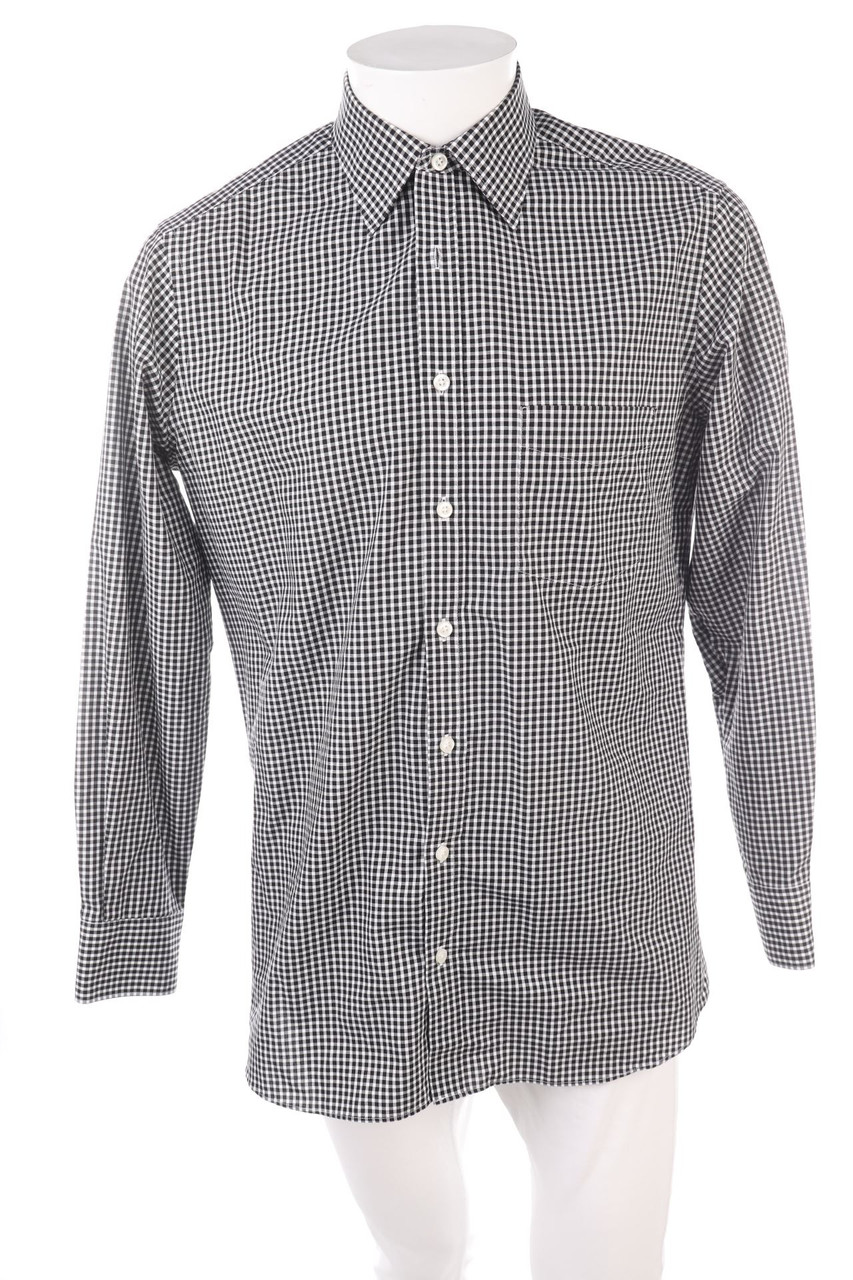 walbusch - kariertes Hemd - M