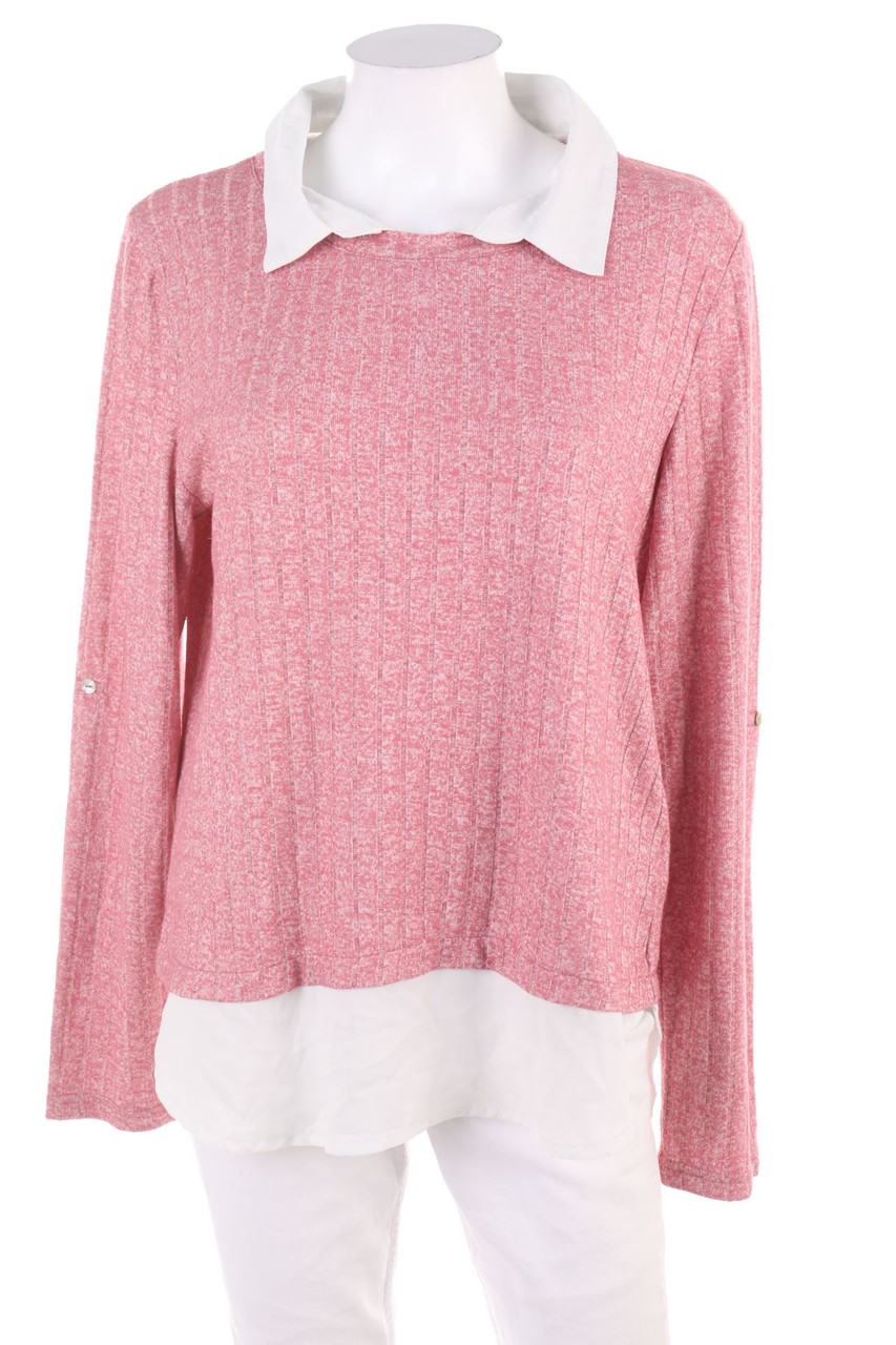 Chicorée - Strick-Pullover im Layer Look - L