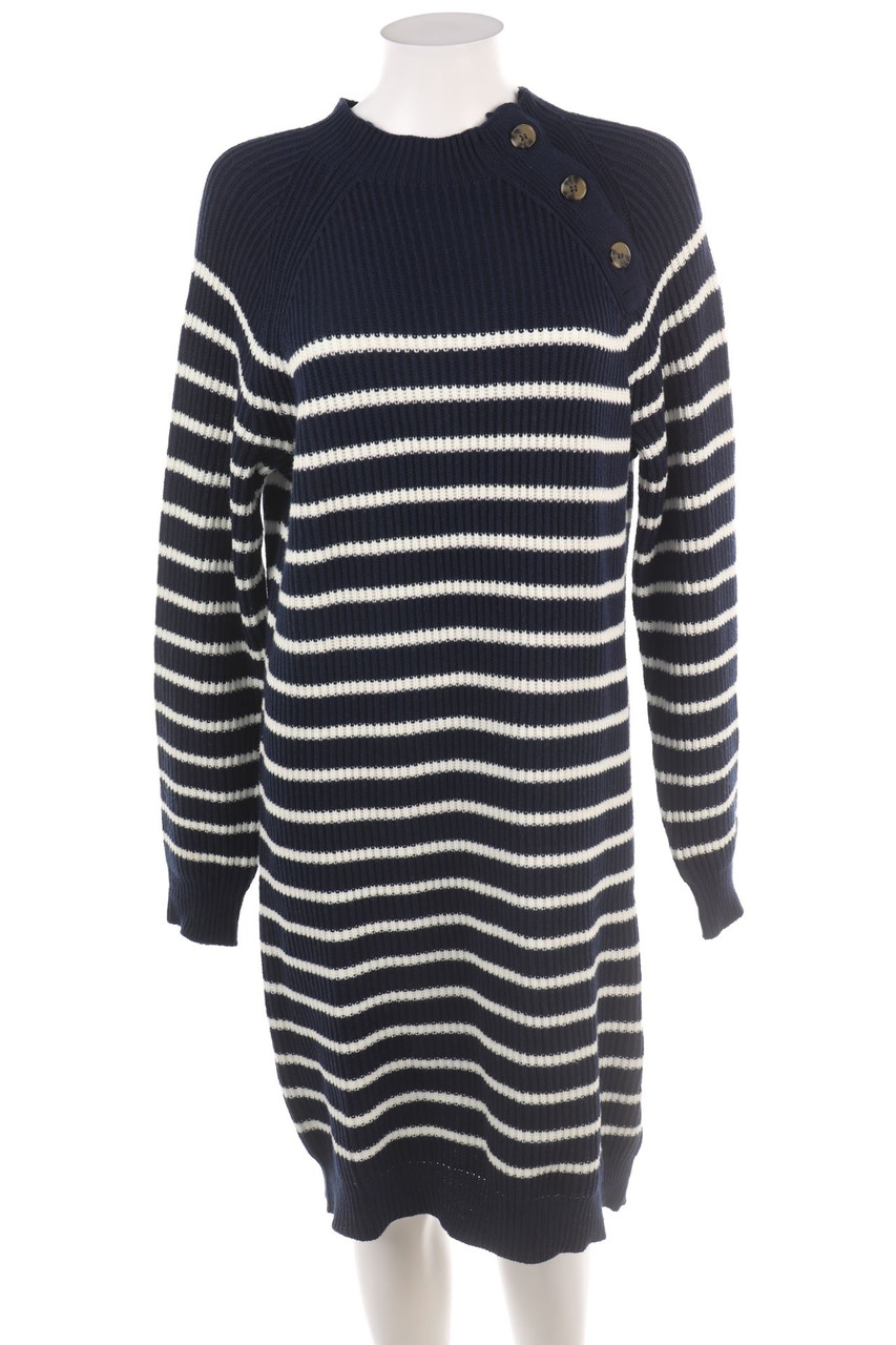 TCHIBO - Strickkleid mit Streifen - S