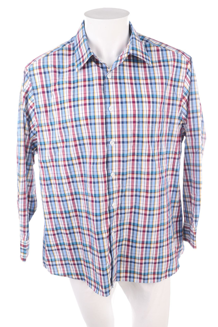 walbusch - kariertes Hemd - XL