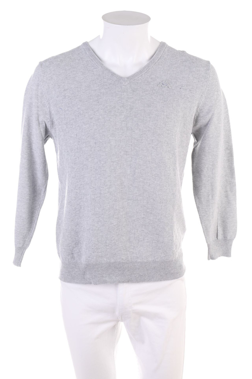 ROBE DI KAPPA - Baumwoll-Strick-Pullover mit V-Neck - S