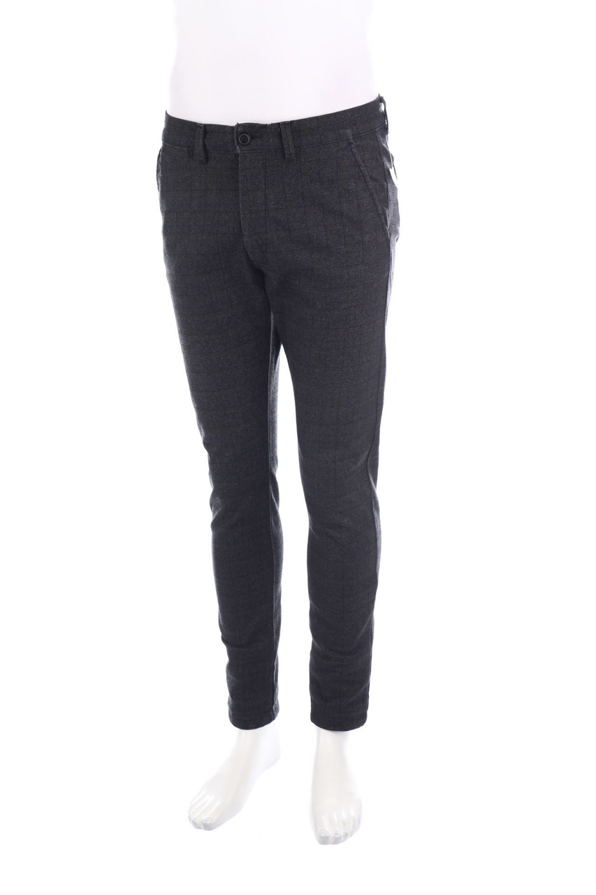 JACK & JONES - Business-Hose mit Tartan-Muster - W32