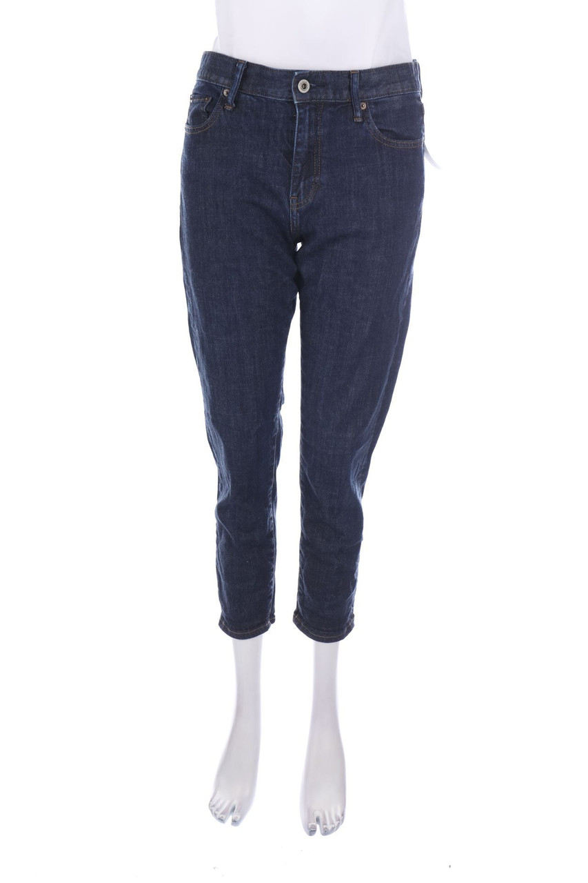 UNIQLO - Dark Denim Boyfriend-Jeans - L