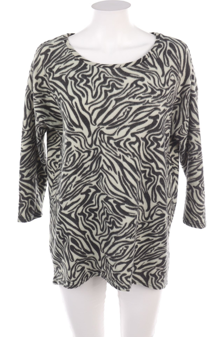 Hailys - 3/4-Arm-Shirt mit Animal-Print - D 48