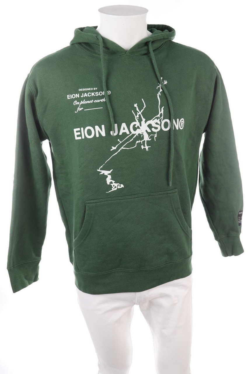 SECONDHAND - Kapuzen-Pullover mit Print - M