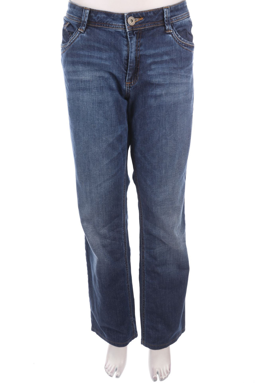 s.Oliver - Used Look Straight Cut Jeans - 3XL