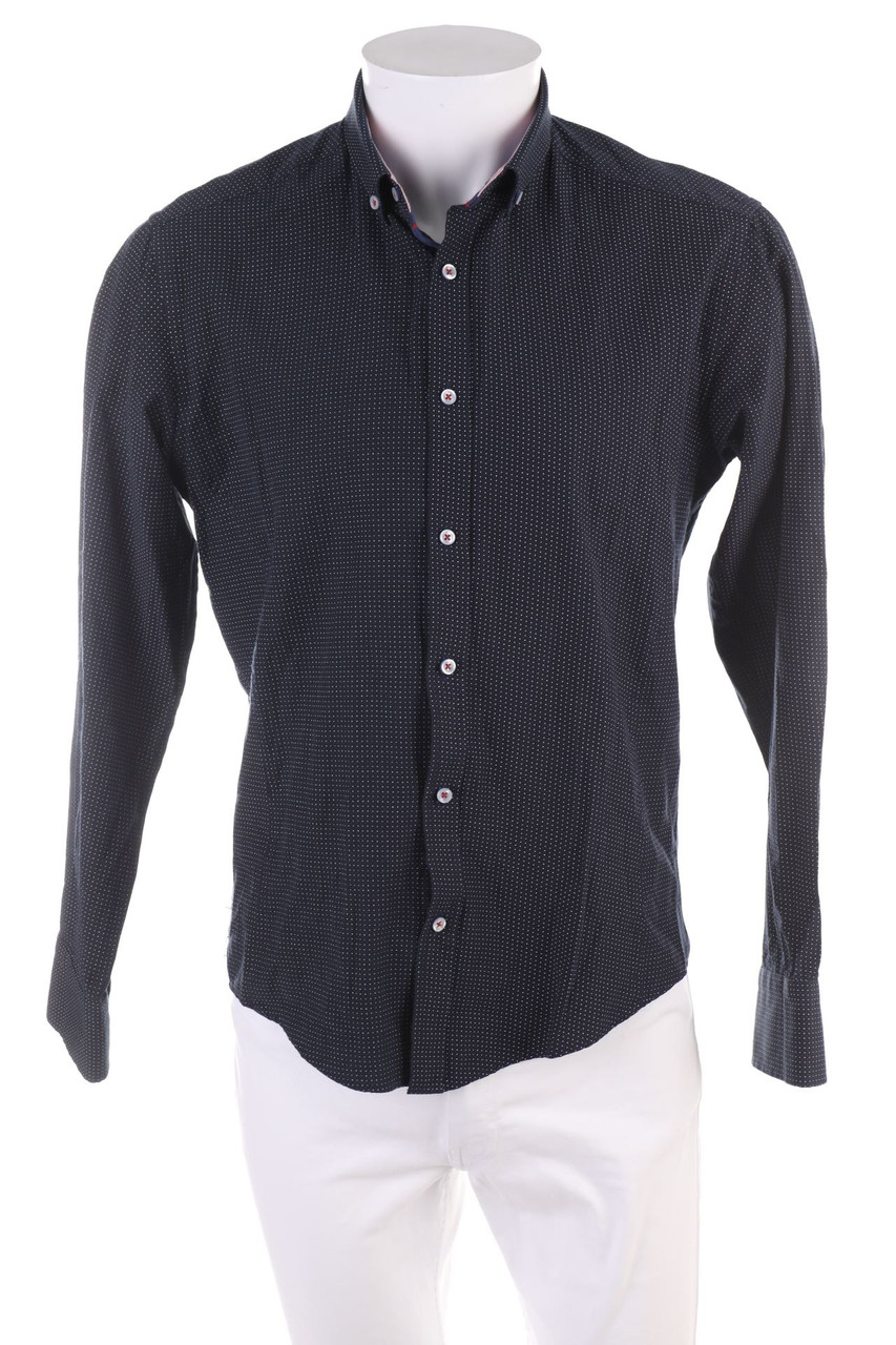 SECONDHAND - Hemd mit Pünktchen - L