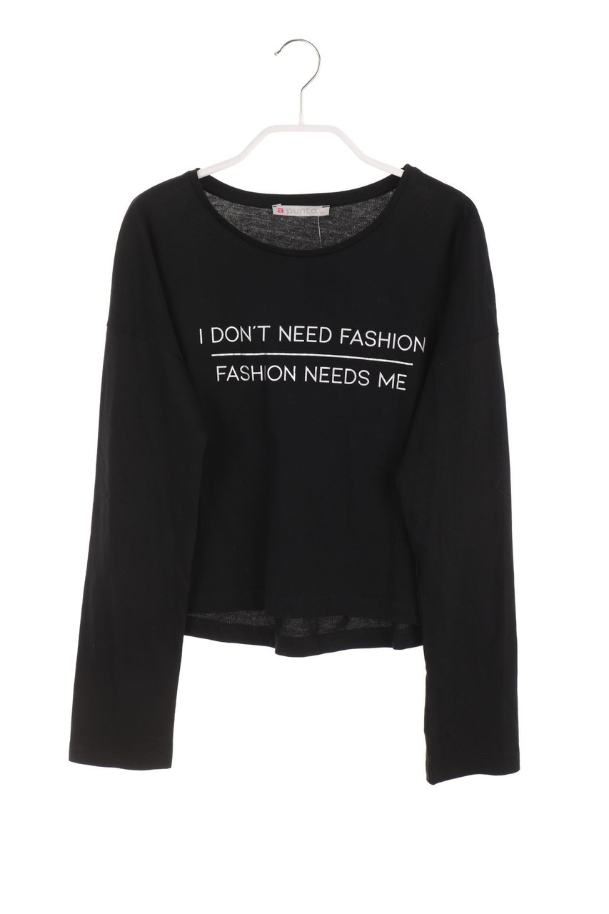 a punto - T-Shirt mit Statement-Print - 182